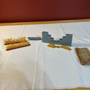 Vintage Plastic Farm Animal Lot, 45 Pieces